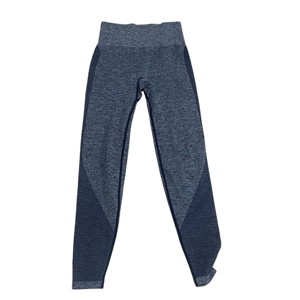 PINK Victoria's Secret Leggings Womens XS Blue Heathered Colorblock High
